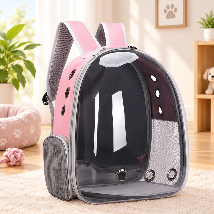 Transparent Breathable Pet Backpack