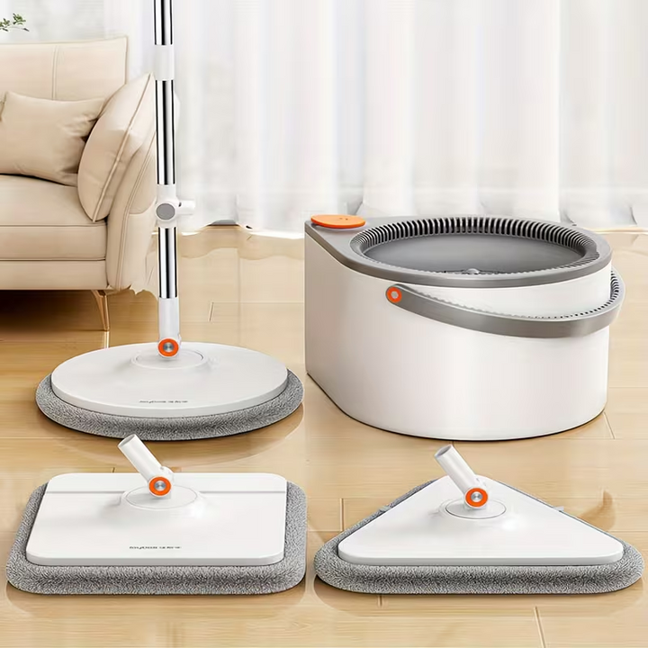 Hands-Free Wash Mop  Bucket Set