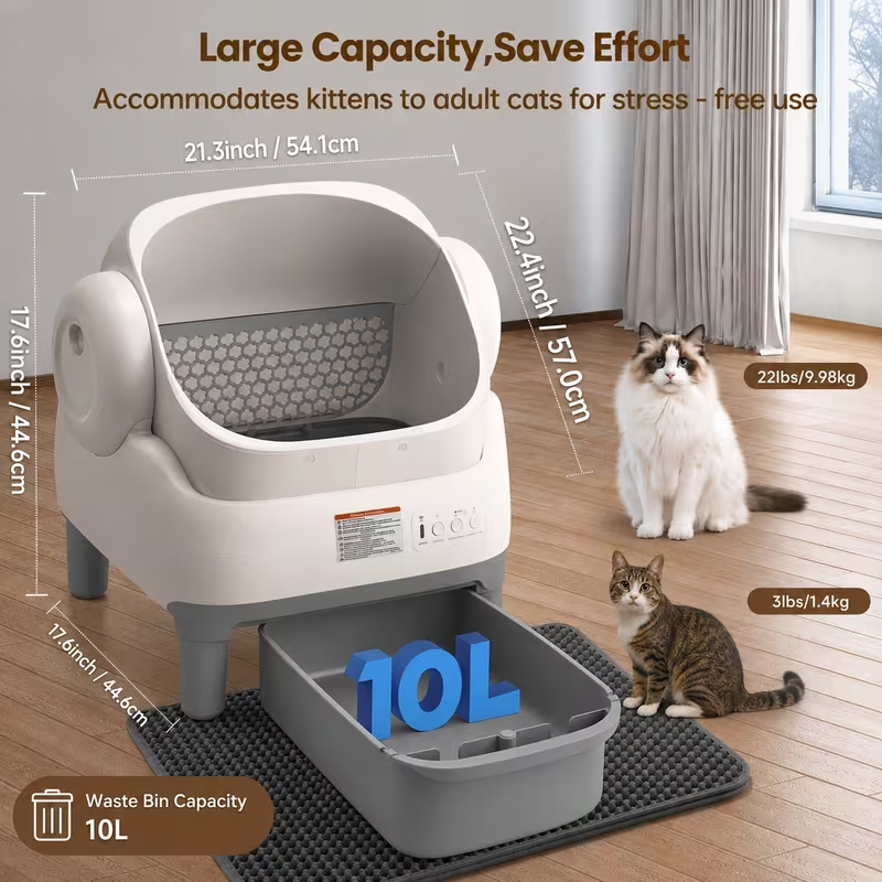 Smart Self-Cleaning Automatic Litter Box
