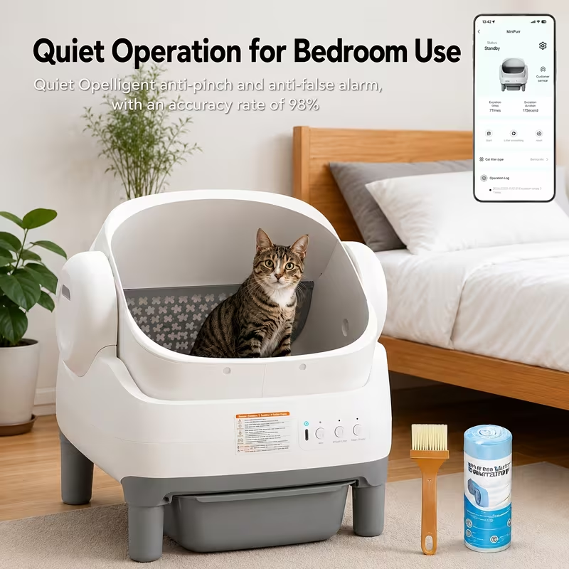 Smart Self-Cleaning Automatic Litter Box