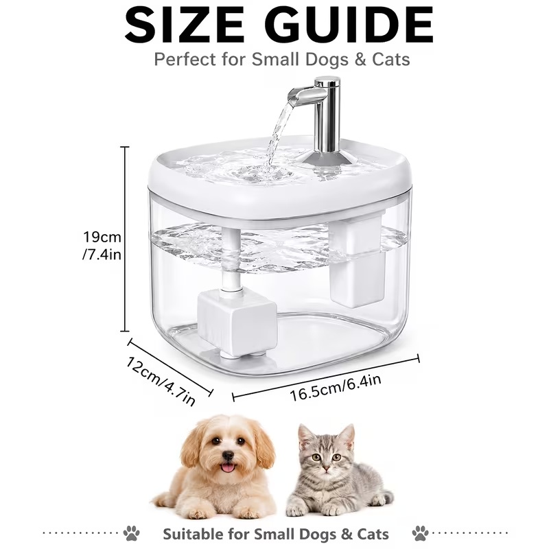 Cat Feeder Water Dispenser 1pc