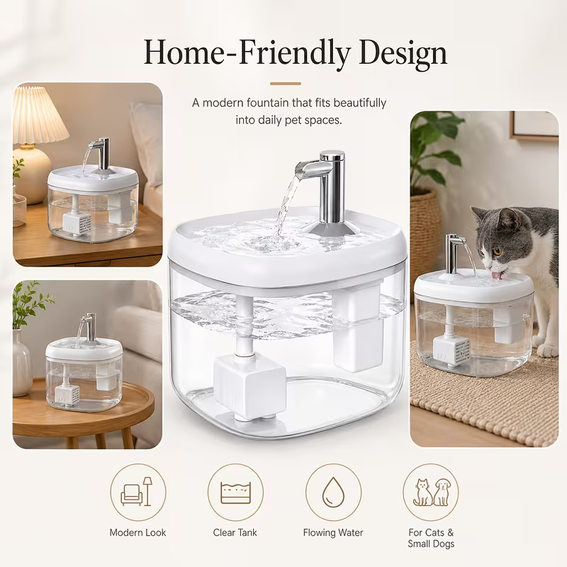 Cat Feeder Water Dispenser 1pc