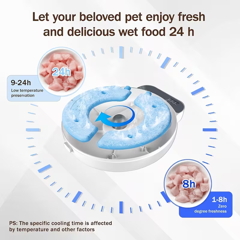 Automatic Refrigerated Pet Feeder